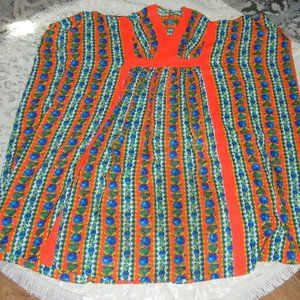 By Georgie Keyloun vintage Hawaiian floral caftan kaftan